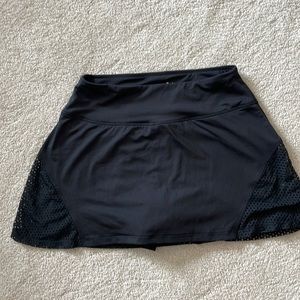Black Athletic skort